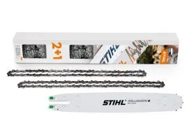 Stihl 14" kit barra e catena motosega 35 cm 2 catene