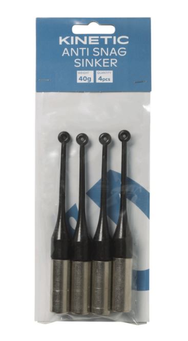 Kinetic Anti Snag Sinker piombo pesca anti incaglio 30g