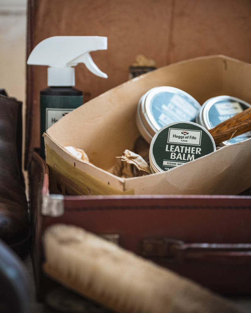 Hoggs of Fife Waxed Leather Balm balsamo cuoio