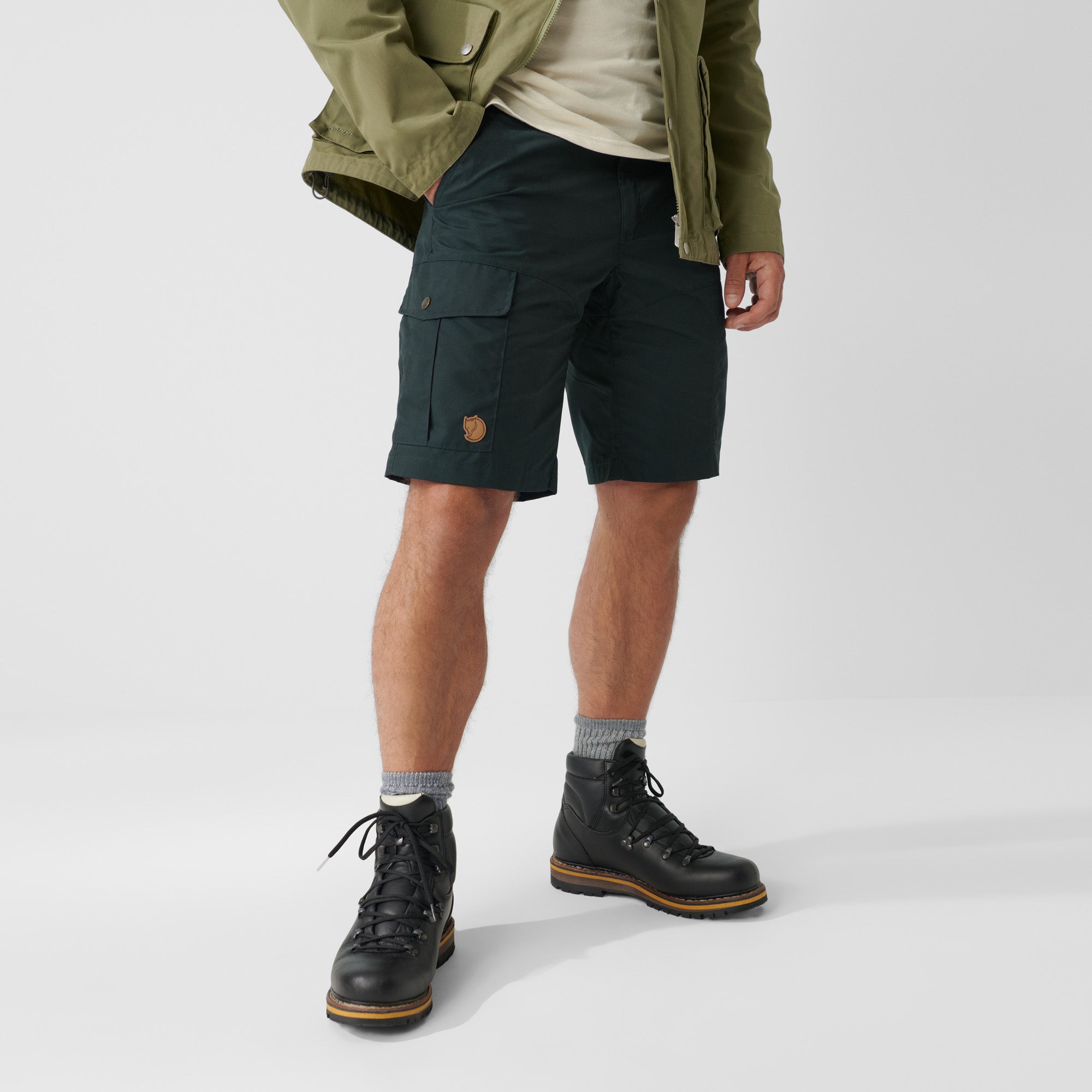 Fjällräven Karl Pro shorts uomo Dark Gray G-1000