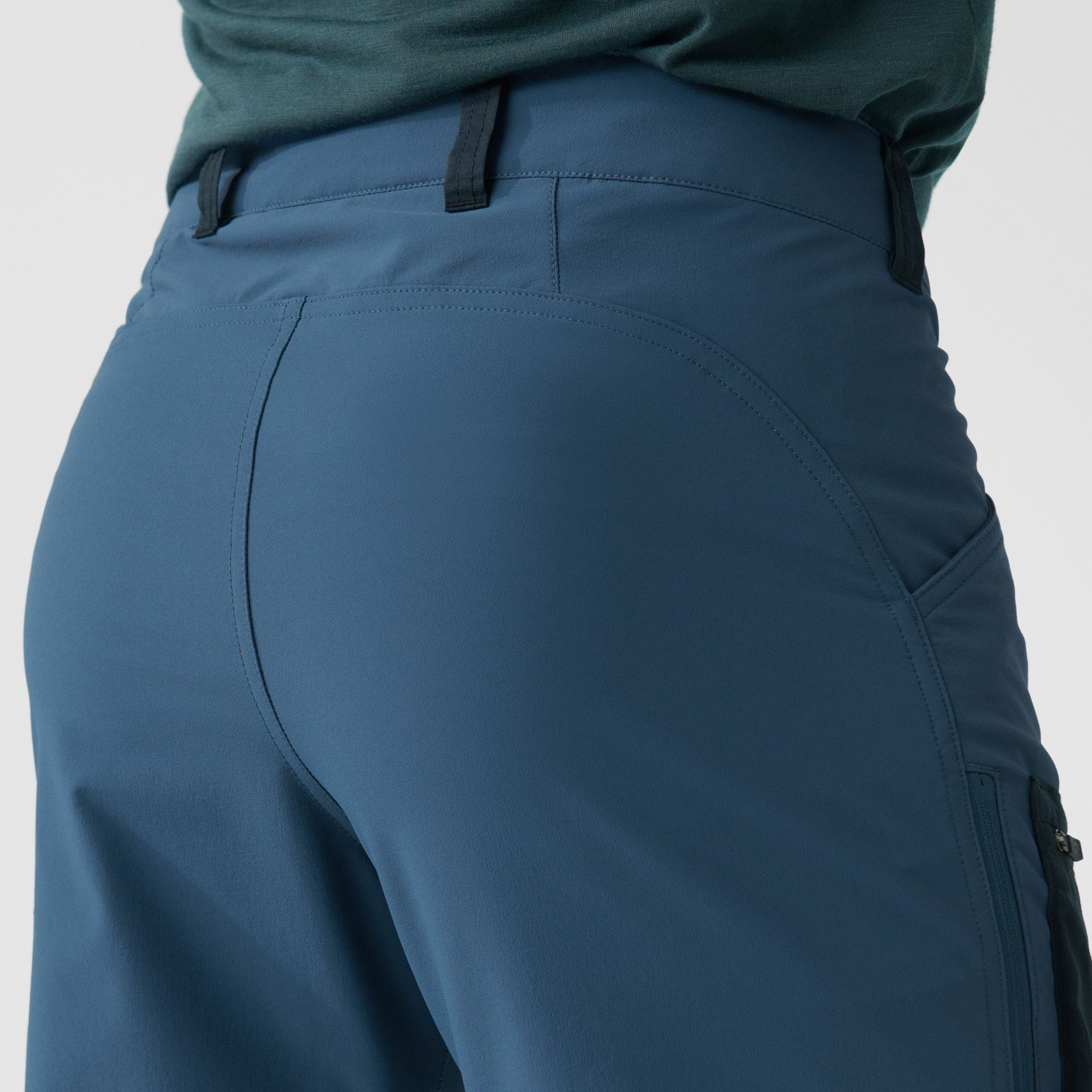 Fjällräven Keb Agile M pantaloni trekking neri stretch