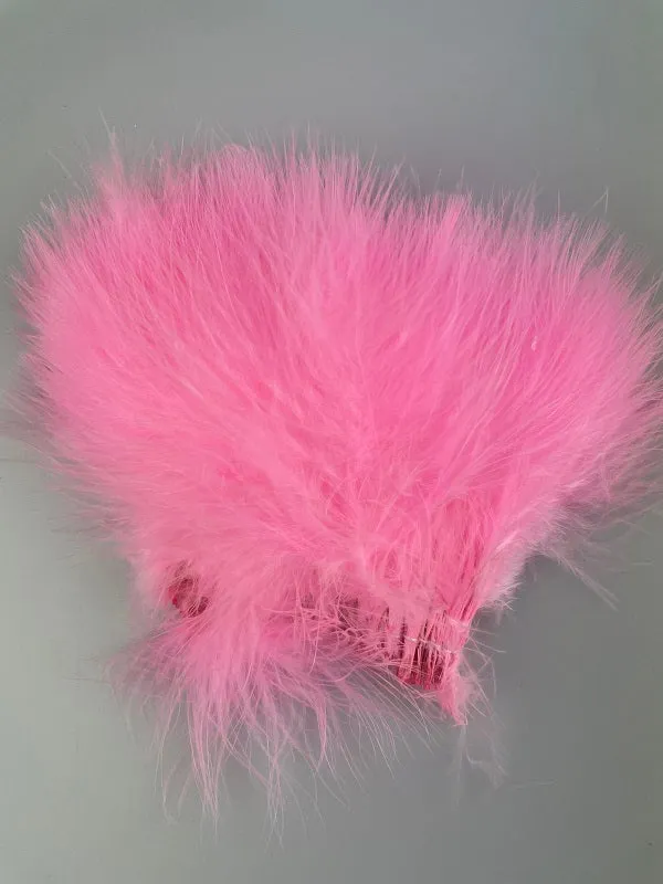 The Fly Co. Strung Marabou piume mosche artificiali