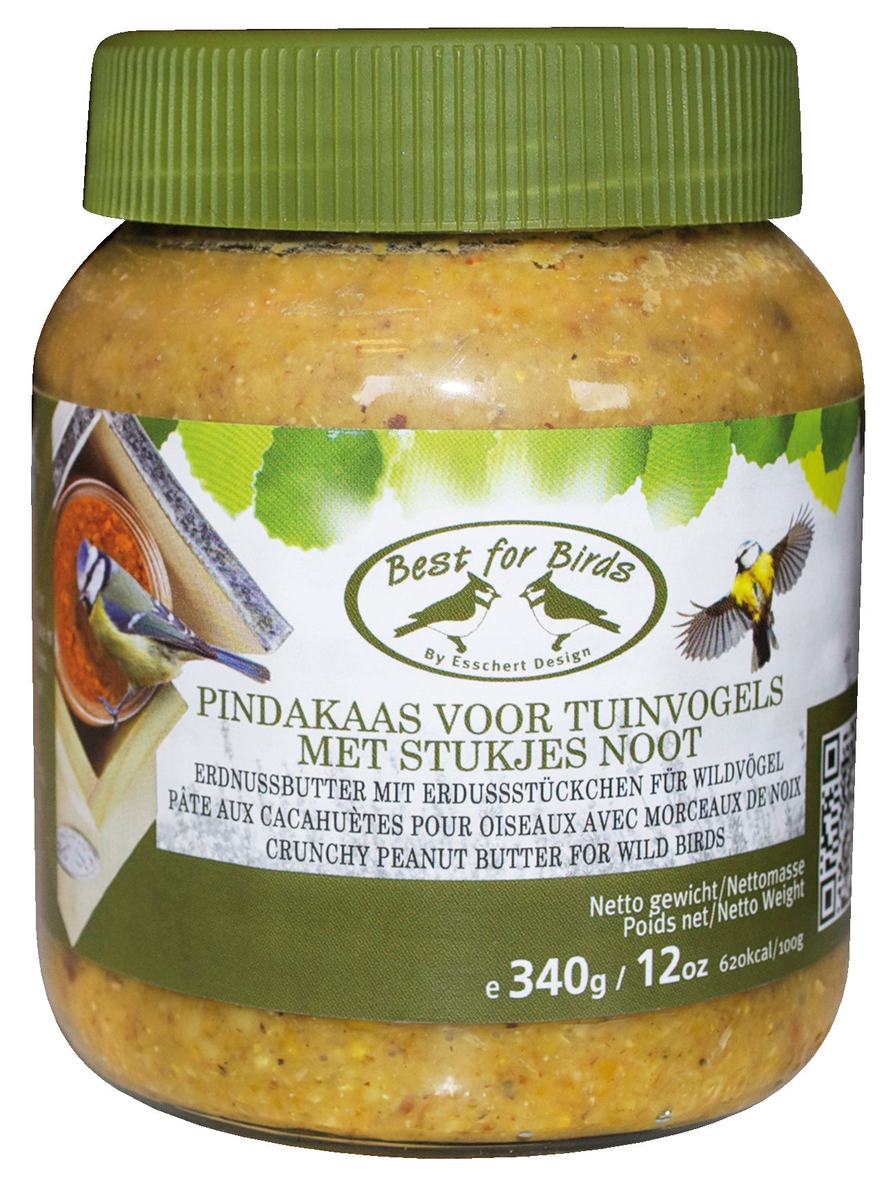 Ryom Peanut Butter mangime uccelli 340 g senza sale
