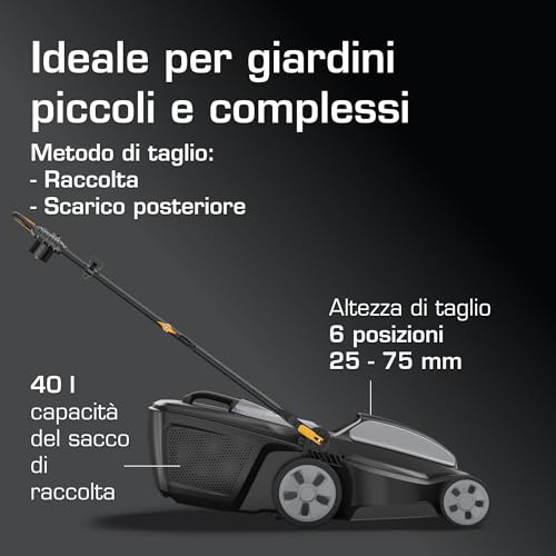 Alpina AL1 38 E tagliaerba elettrico 1400W 38 cm 40 l