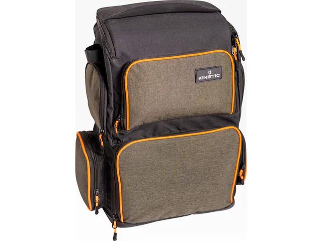 Kinetic zaino pesca 8 scomparti con 2 box portaccessori
