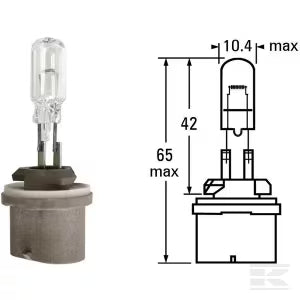 Egholm lampadina alogena 12V 50W ricambio