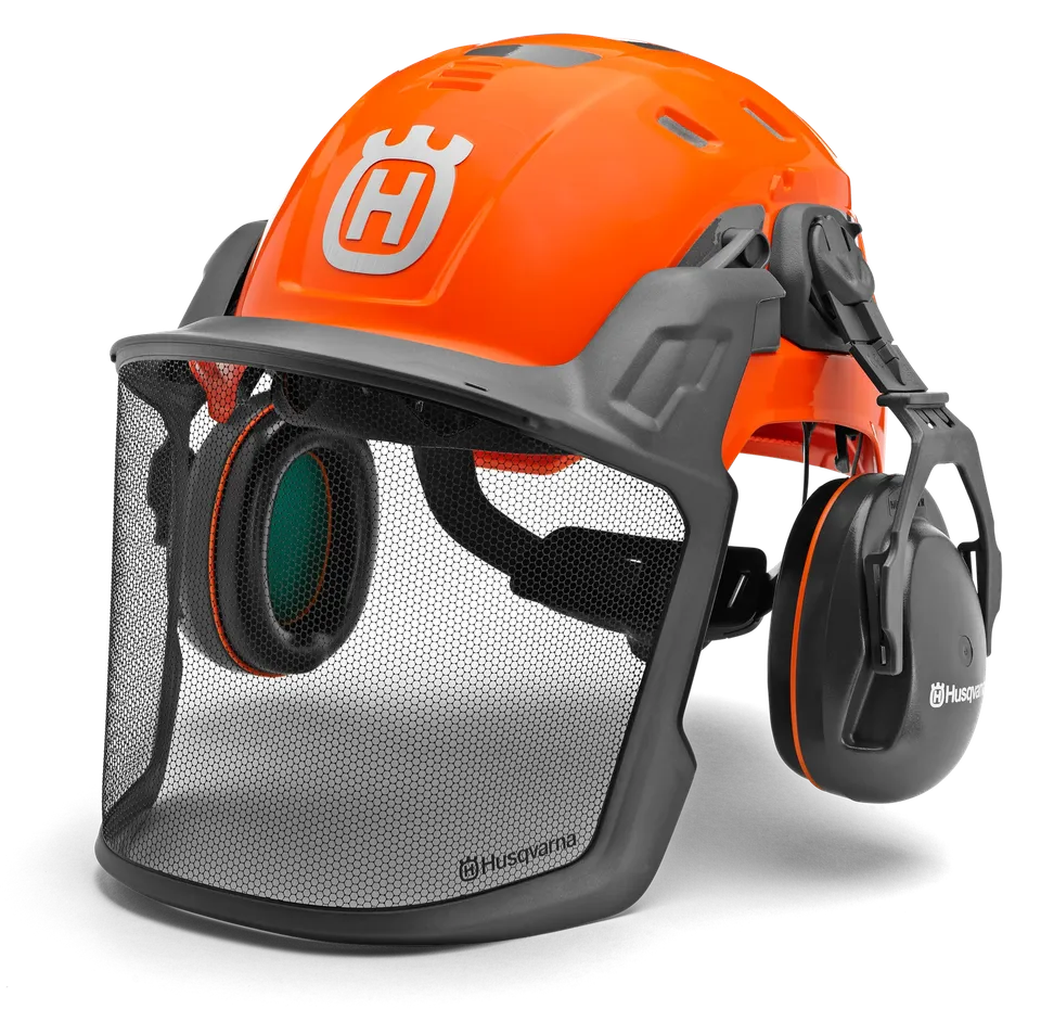 Husqvarna Technical casco forestale arancione