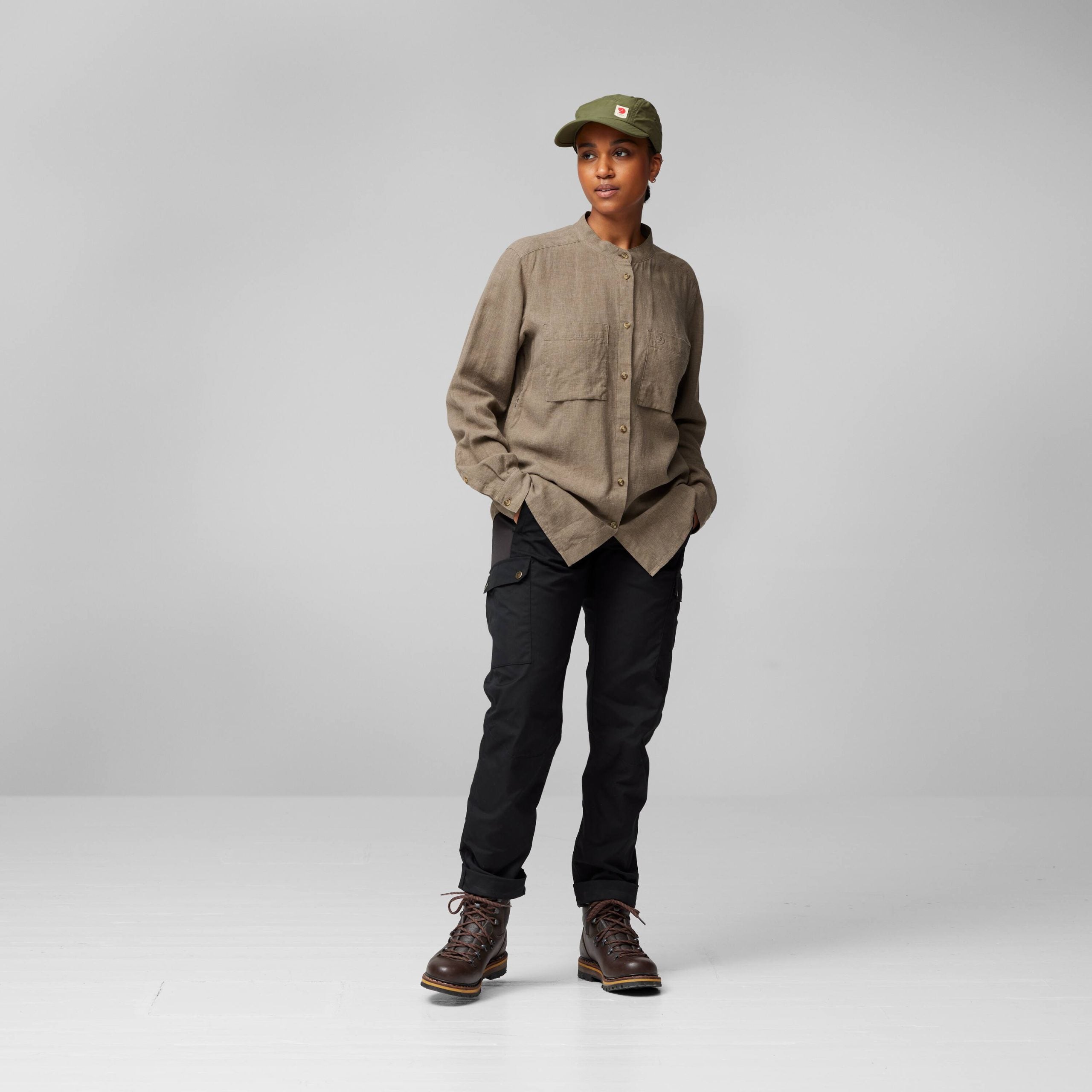 Fjällräven Övik Hemp Shirt camicia donna