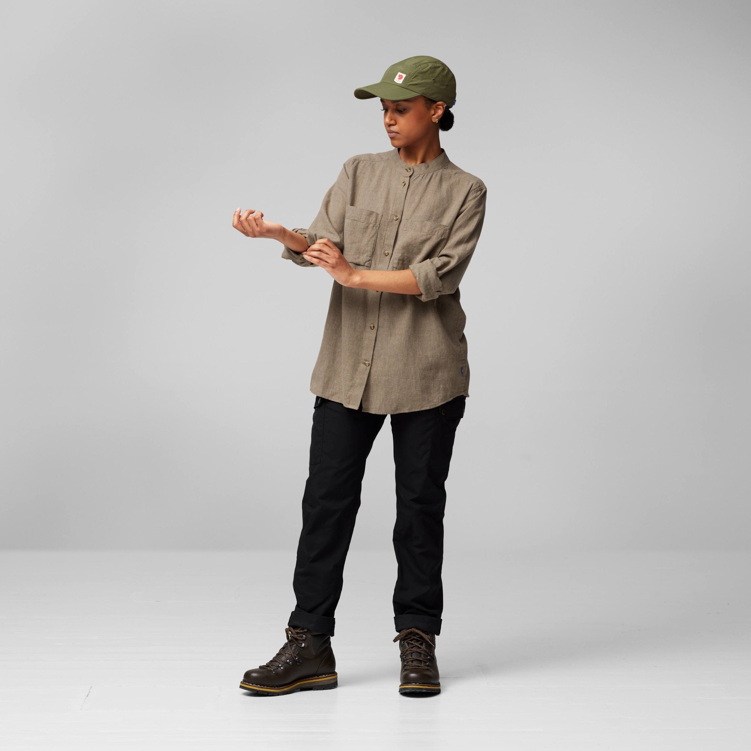 Fjällräven Övik Hemp Shirt camicia donna