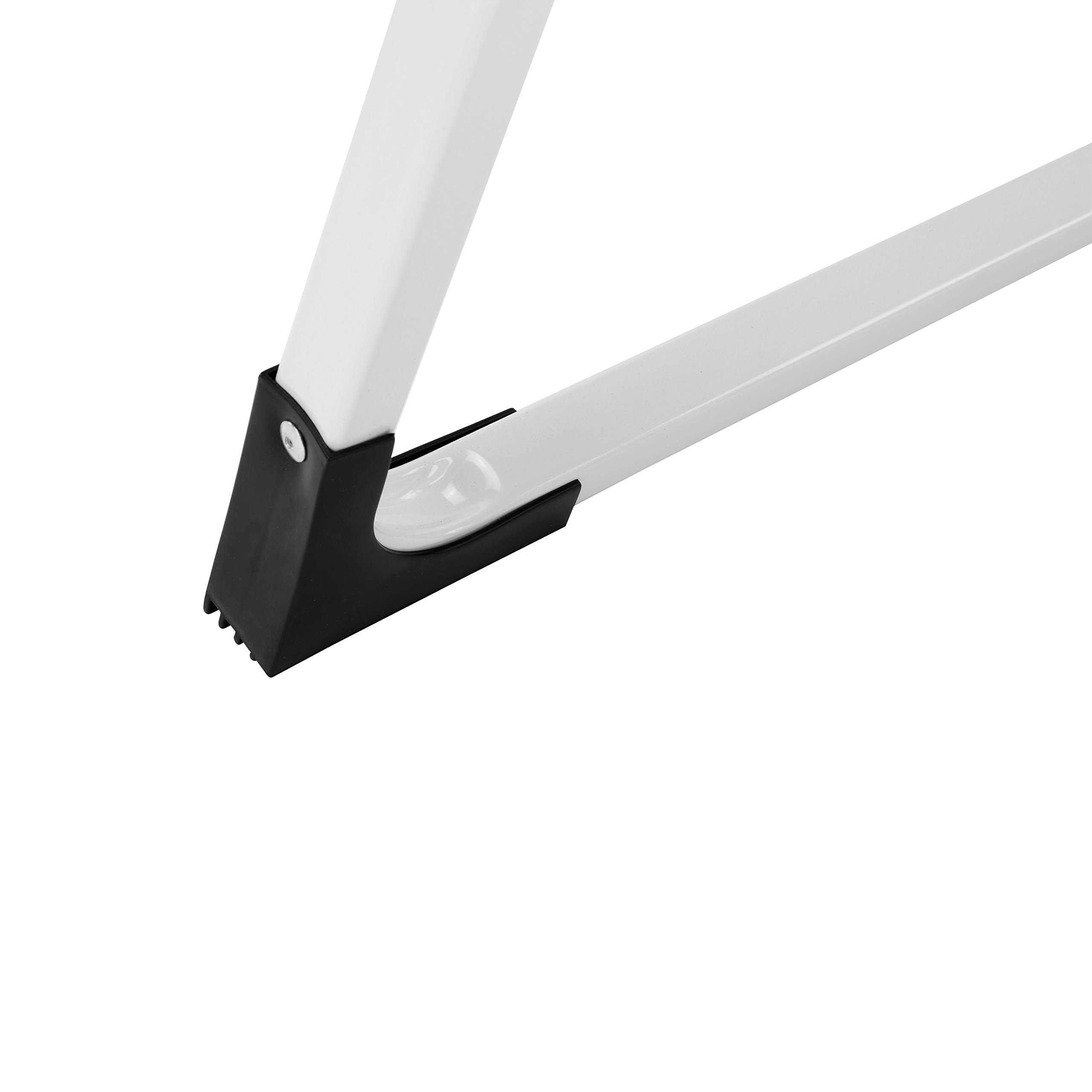 VonHaus Scaletta Pieghevole 2 Gradini Acciaio 150 kg