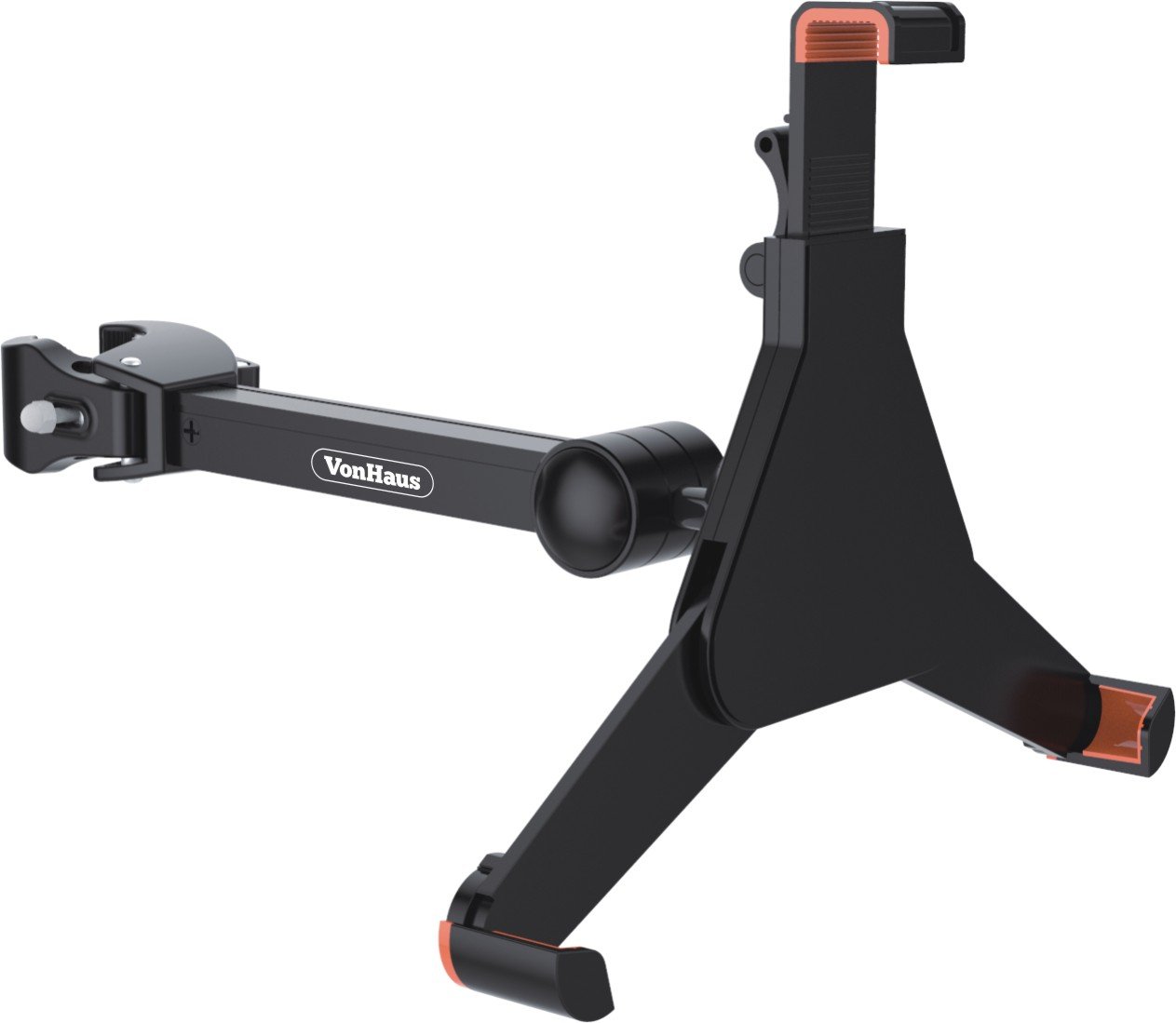 VonHaus Supporto Tablet a Morsetto per Asta 8,9-10,4" 360°