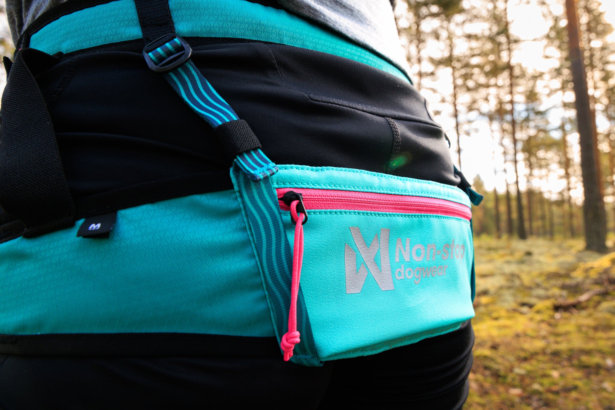 Non-stop Dogwear CaniX Belt 2.0 cintura M aqua
