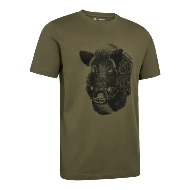 Deerhunter Jaxon t-shirt verde taglia M