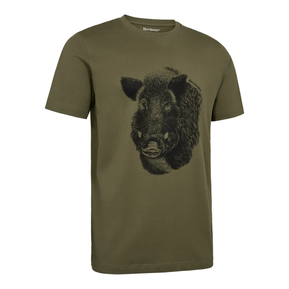 Deerhunter Jaxon t-shirt verde taglia M