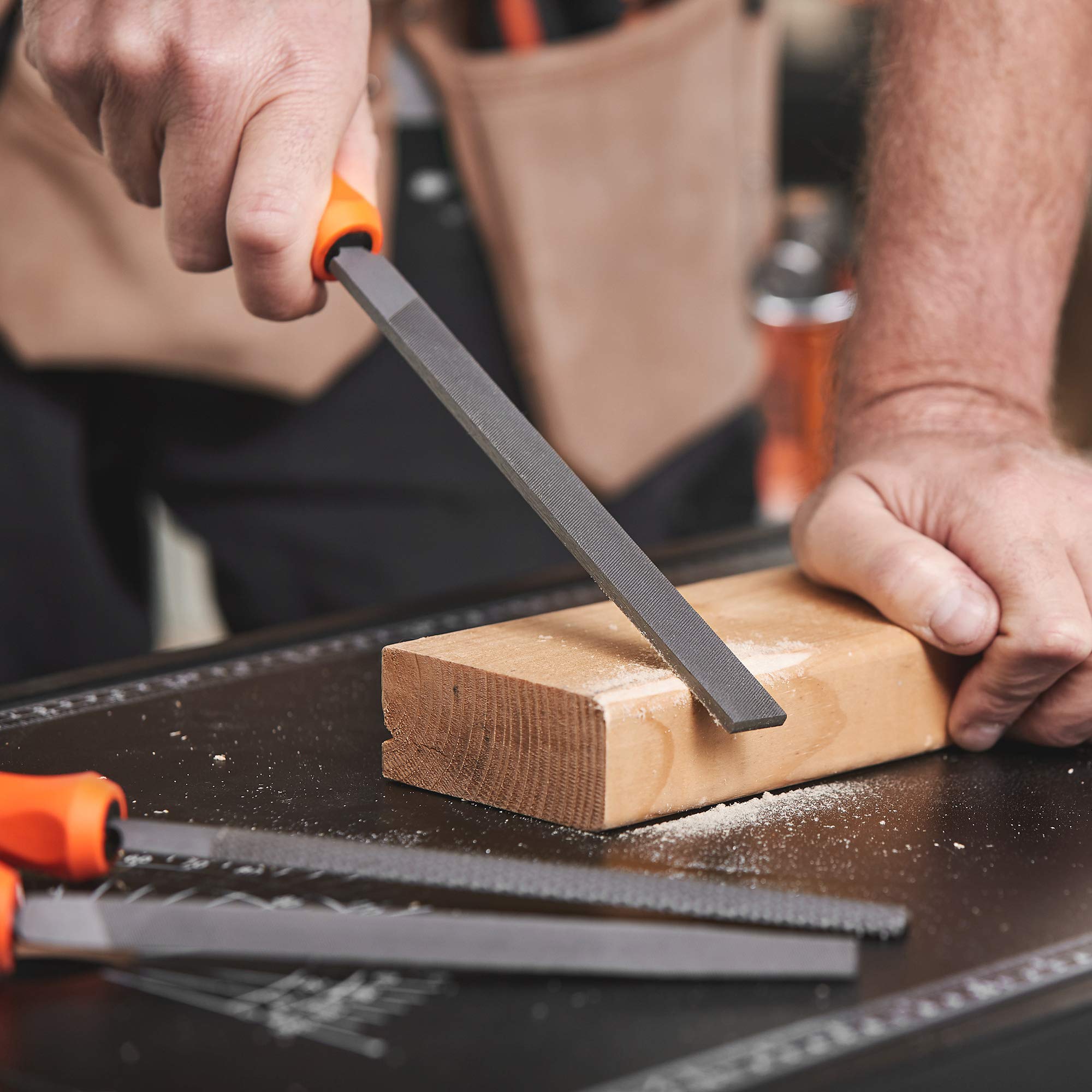 VonHaus set lime e raspe 9 pezzi manici morbidi