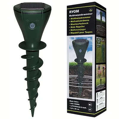 Ryom Scacciatalpe Solare 200 m2 Ultrasuoni da Terra