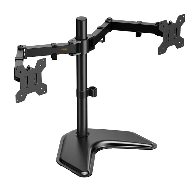 VonHaus Supporto Doppio Monitor 17-32" VESA 75/100 Regolabile