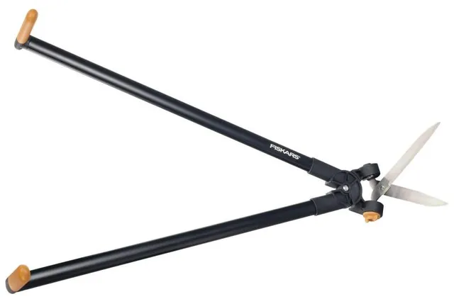 Fiskars Servo forbici erba e siepe 93 cm testa 270°