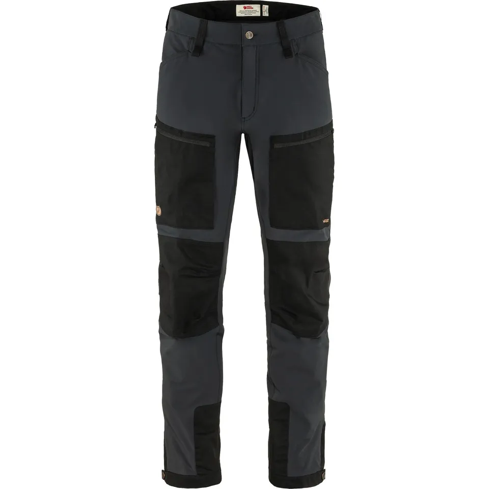 Fjällräven Keb Agile M pantaloni trekking neri stretch