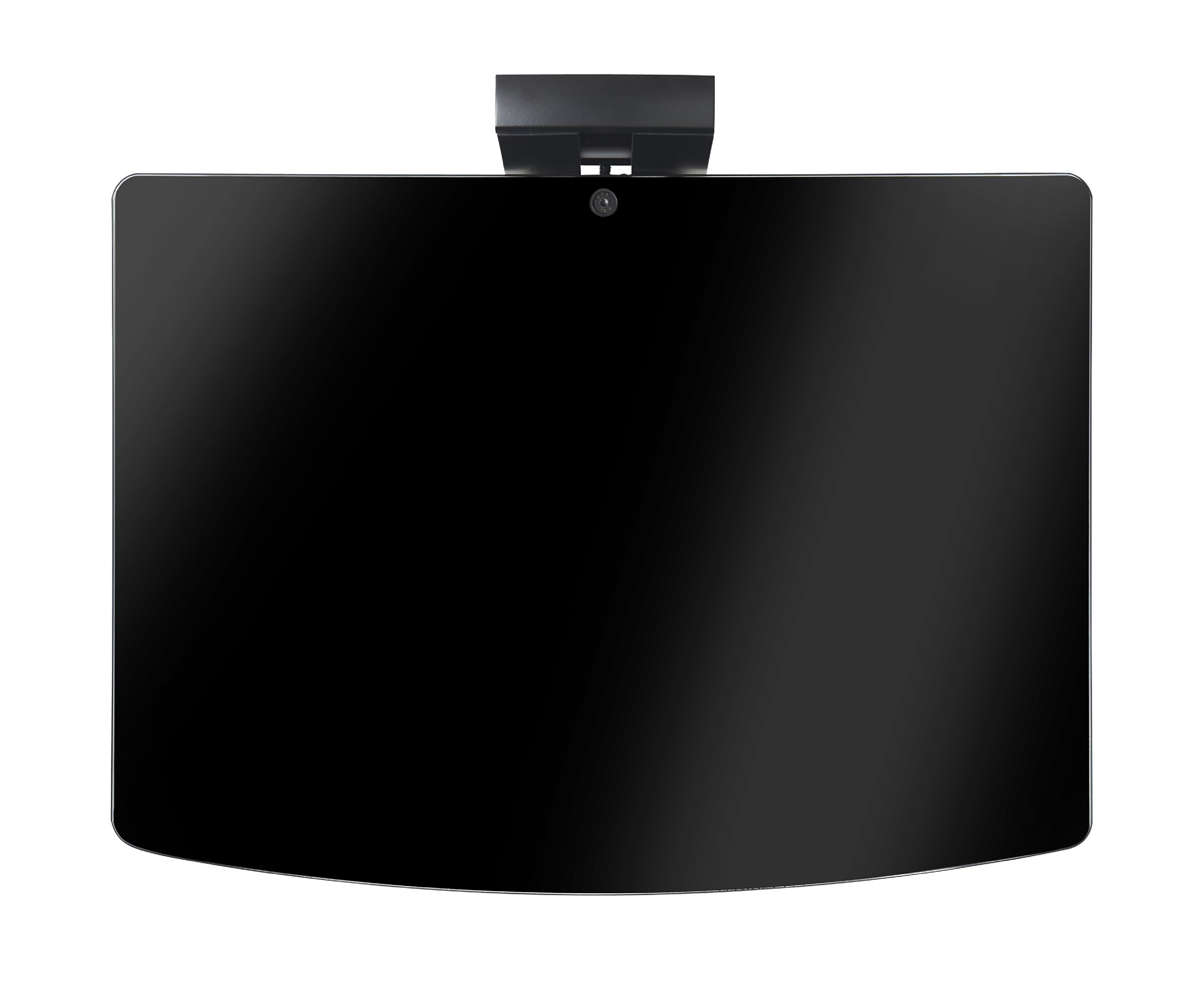 Vonhaus mensola vetro porta decoder 3 ripiani nero 8 kg