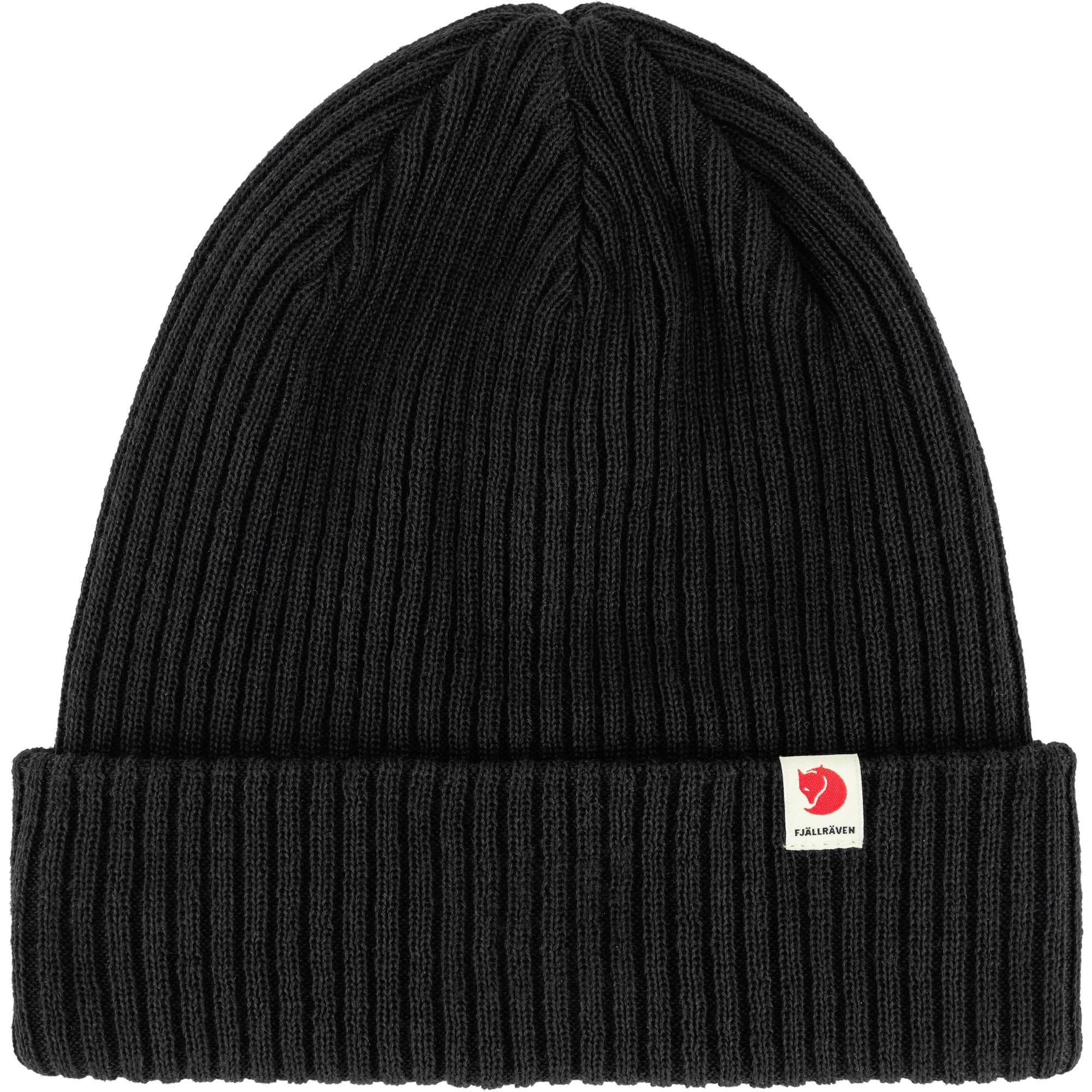 Fjällräven Rib Hat cuffia nera poly riciclato caldo