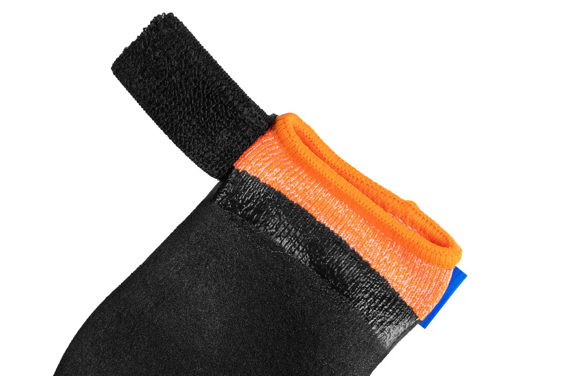 Non-stop Dogwear Protector Bootie scarpette cane nero arancio