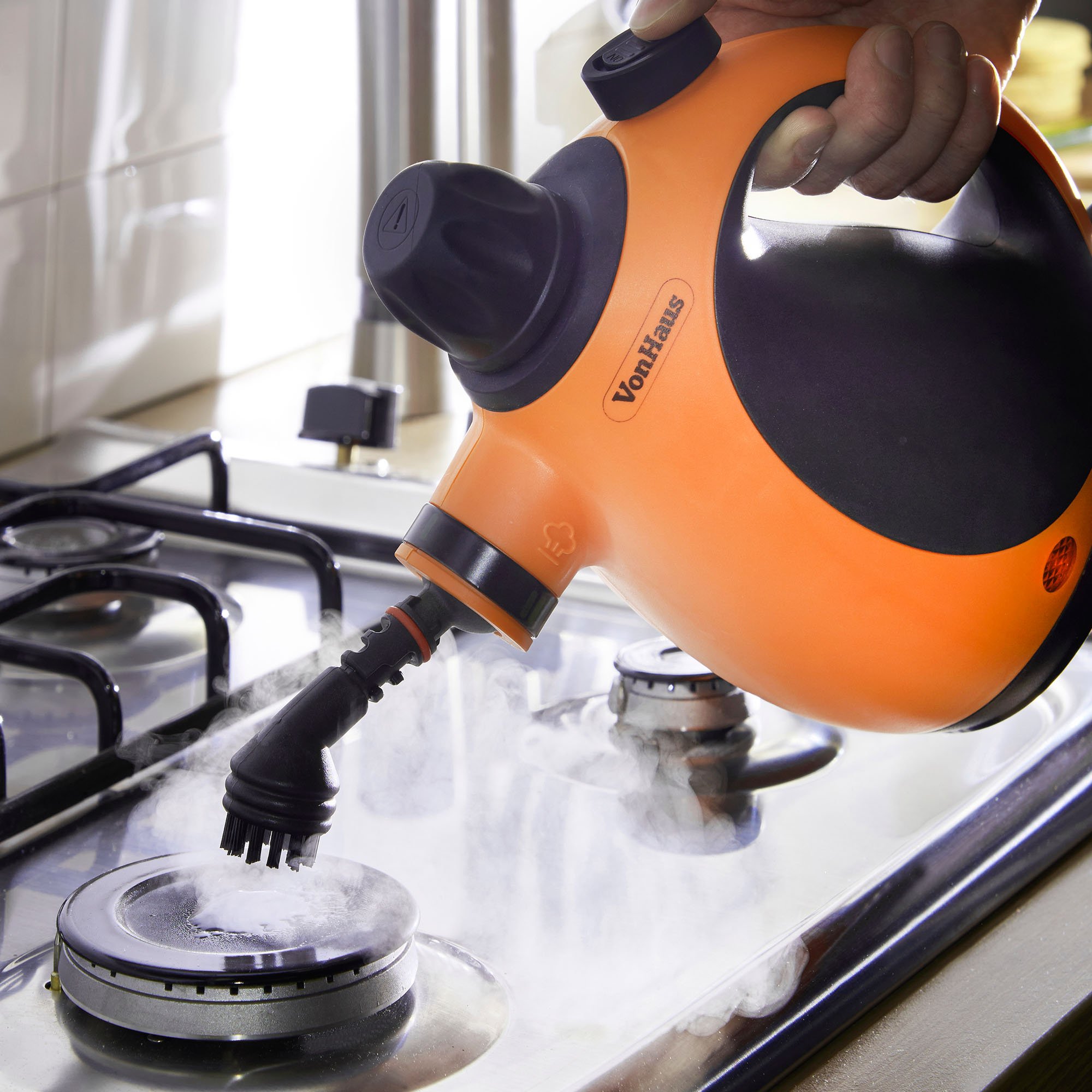 VonHaus 07/725 pulitore a vapore portatile 1050W nero