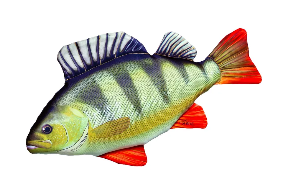 Gaby Aborre cuscino pesce persico cameretta
