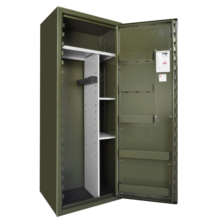 Scandinavian Safe SP88E armadio portafucili 9 posti verde