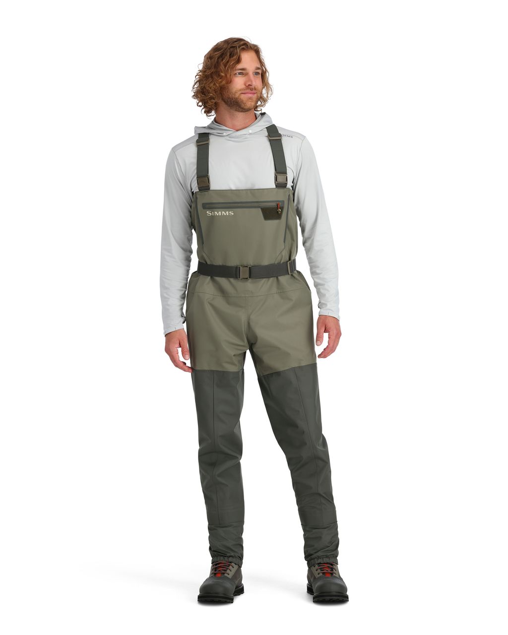 Simms Tributary Basalt waders pesca traspiranti