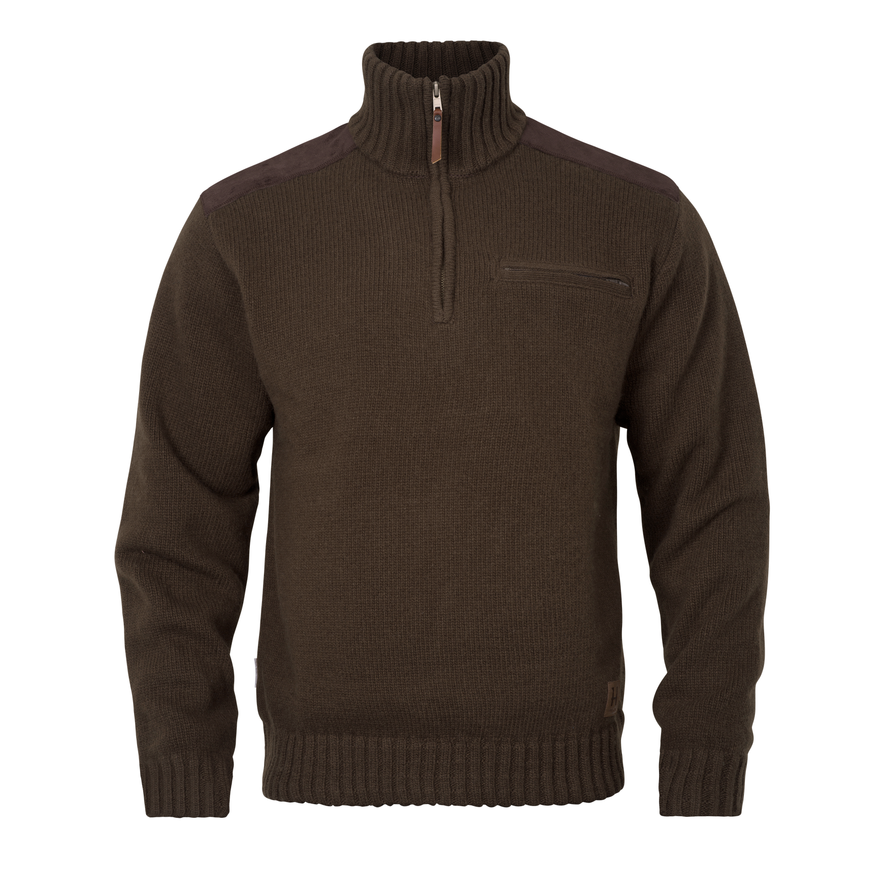 Härkila Annaboda WSP maglione caccia marrone half-zip