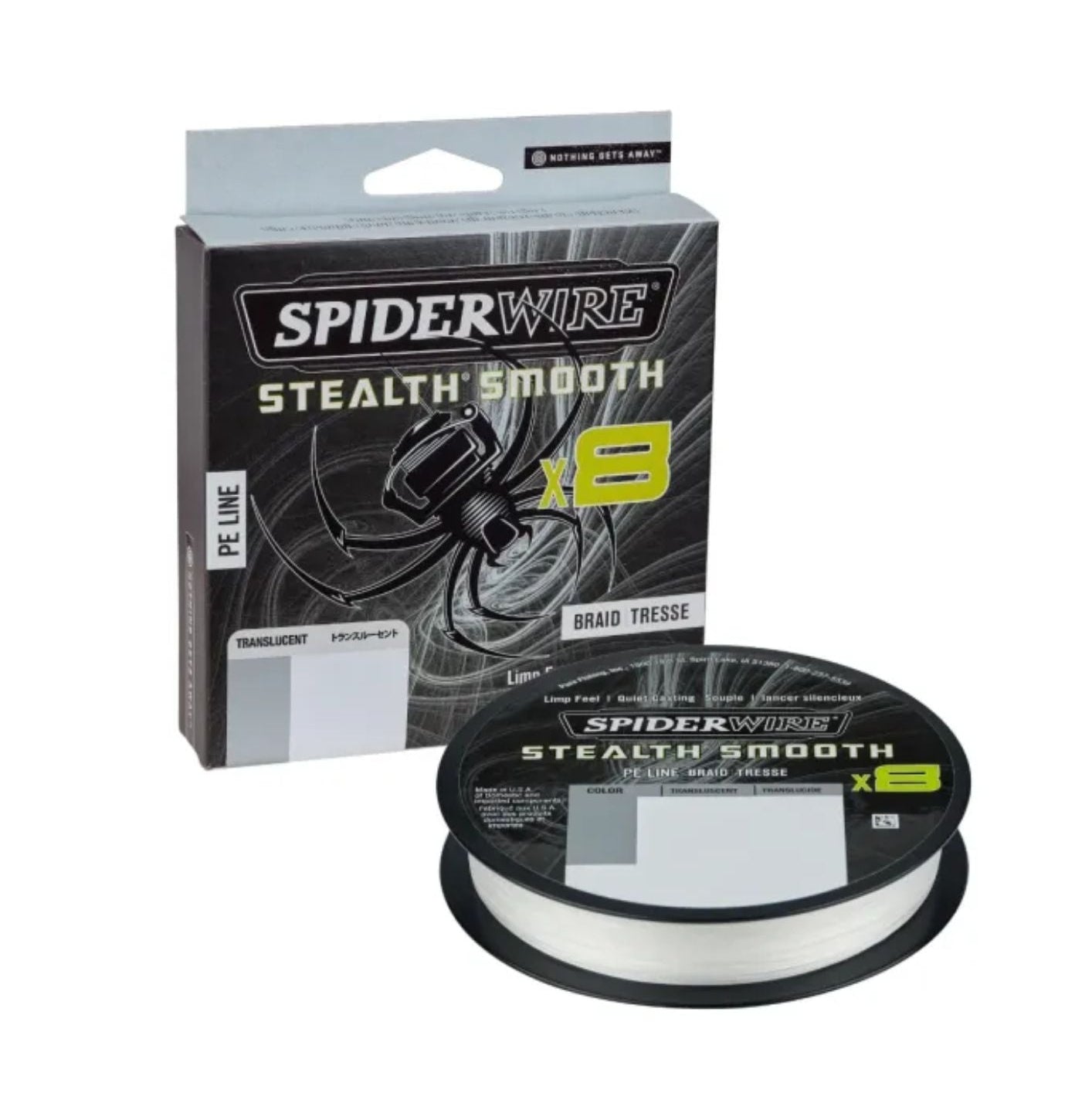 Spiderwire Stealth Smooth 8 trecciato 150m 0,15mm traslucido