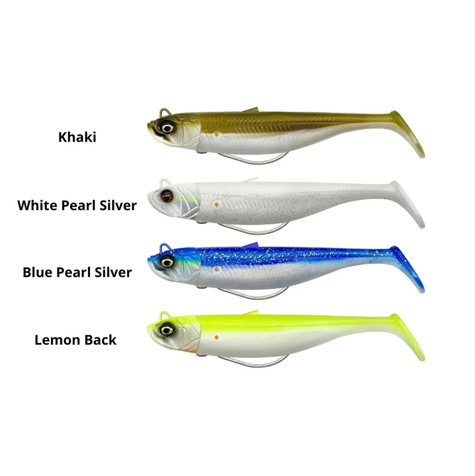 Savage Gear Minnow Weedless esca siliconica 16g khaki