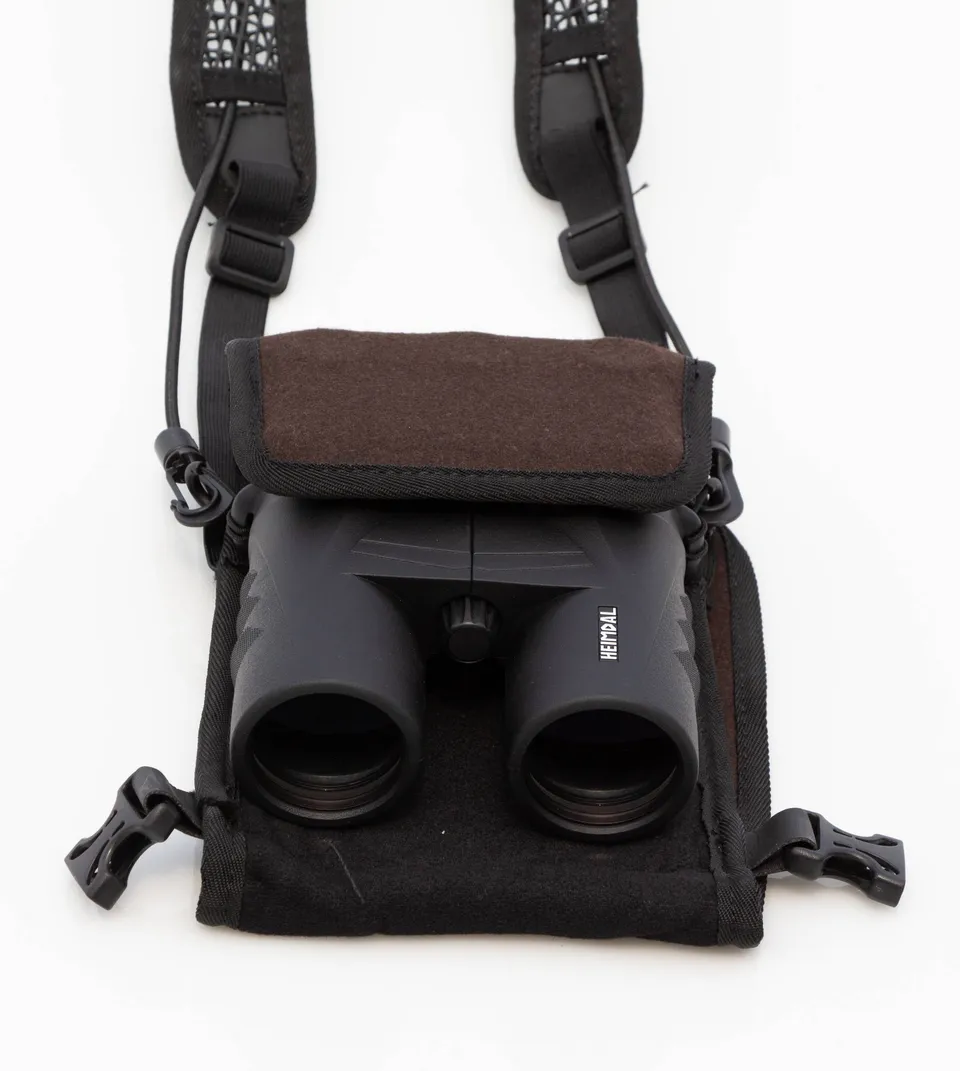 Mjølner Toke custodia binocolo con tracolla fleece