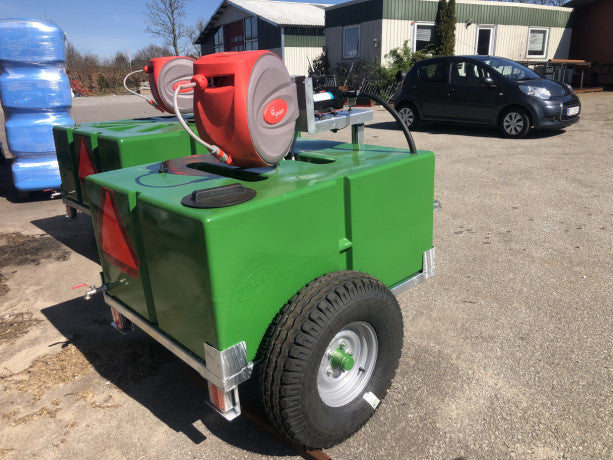 Carro botte 650 pompa elettrica serbatoio 650 litri