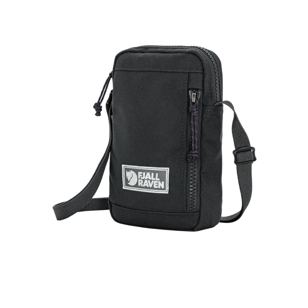 Fjällräven Vardag Pocket Small tracolla Coal Black riciclata