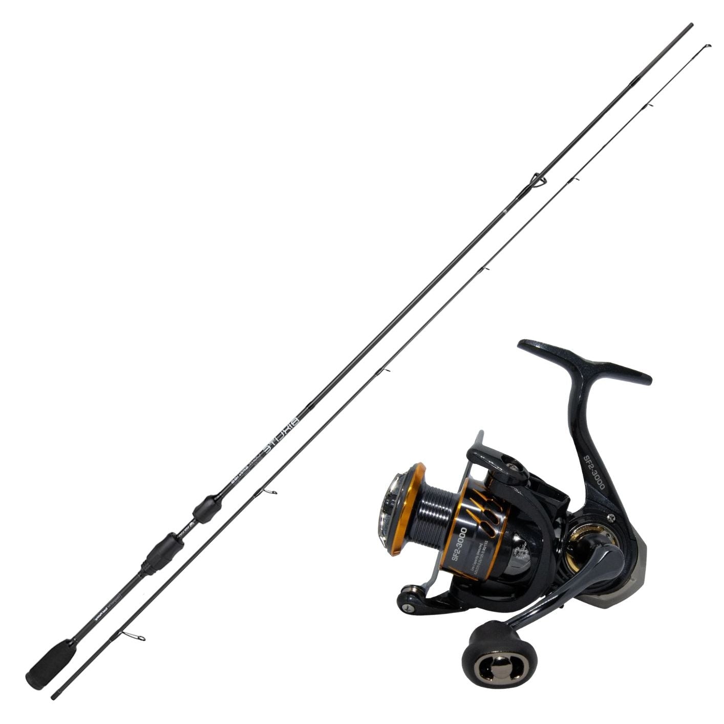 Mikado Bixlite Set Pesca UL Canna 1-7 g + Mulinello