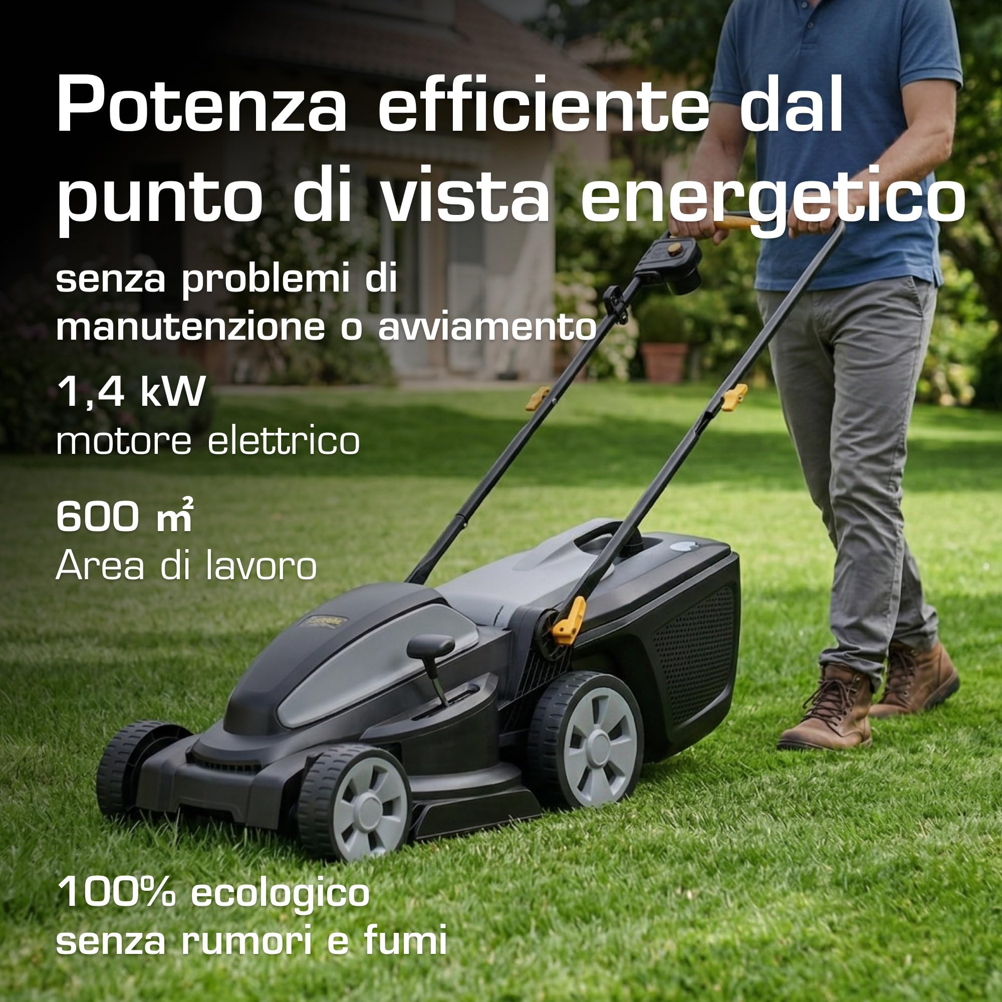 Alpina AL1 38 E tagliaerba elettrico 1400W 38 cm 40 l