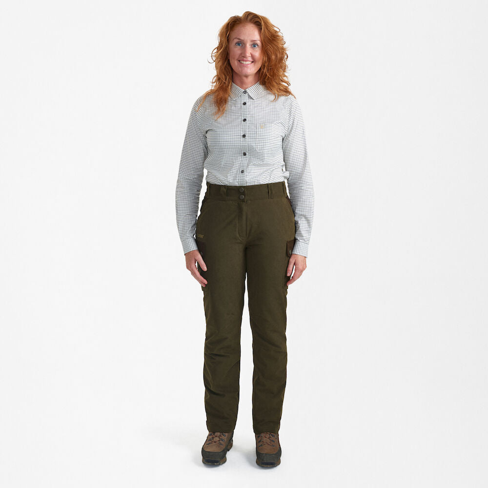 Deerhunter Lady Eagle pantaloni caccia donna verde taglia 38