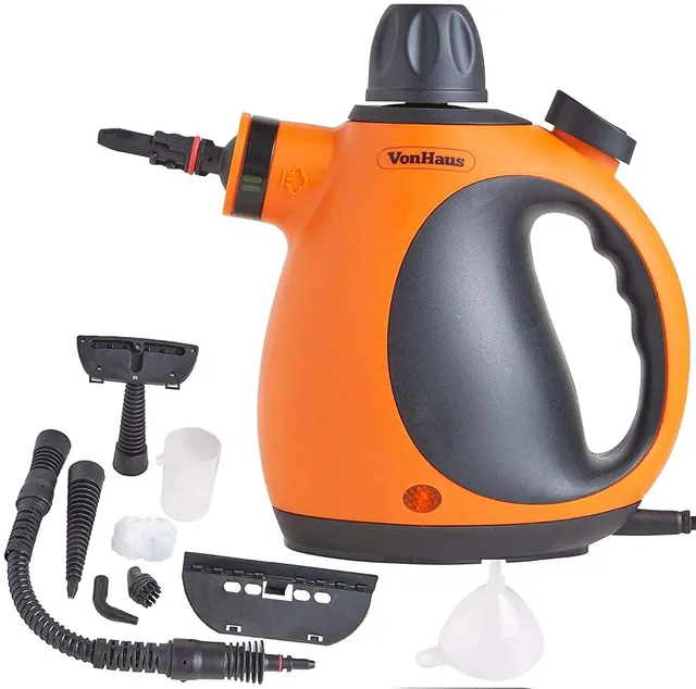 VonHaus 07/725 pulitore a vapore portatile 1050W nero