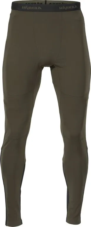 Härkila Heat Long Johns pantaloni riscaldati willow green