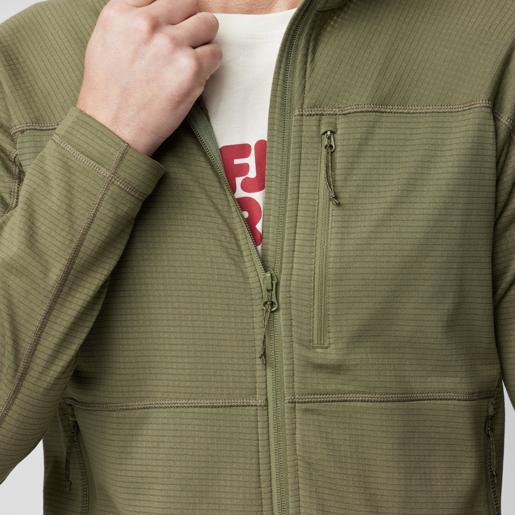 Fjällräven Abisko Lite pile uomo deep forest leggero