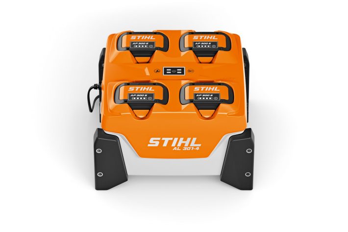 Stihl AL 301-4 caricabatteria multiplo 4 batterie AP
