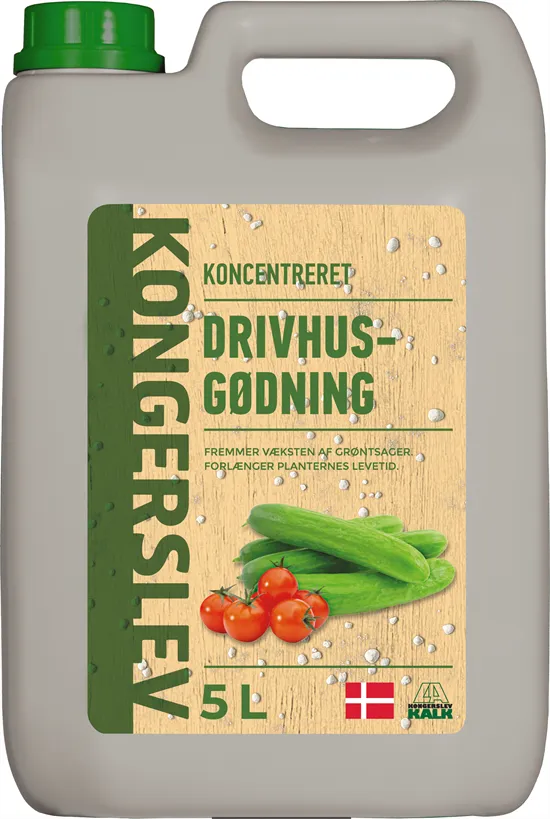 Kongerslev Drivhusgødning NPK 6-1-4 concime liquido 5 L serra