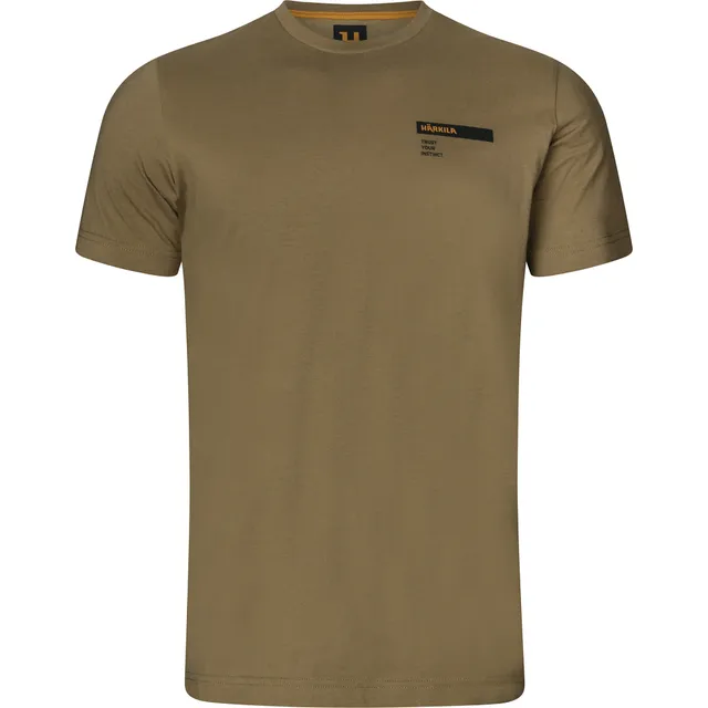 Harkila Logo Band t-shirt Dark Antique Bronze M