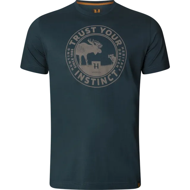 Härkila Moose T-shirt maglietta caccia blu navy