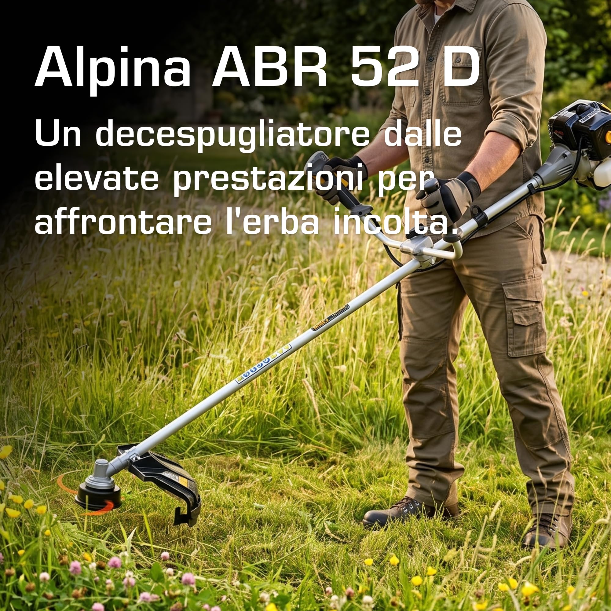 Alpina ABR 52 D decespugliatore a benzina 51,7 cm³