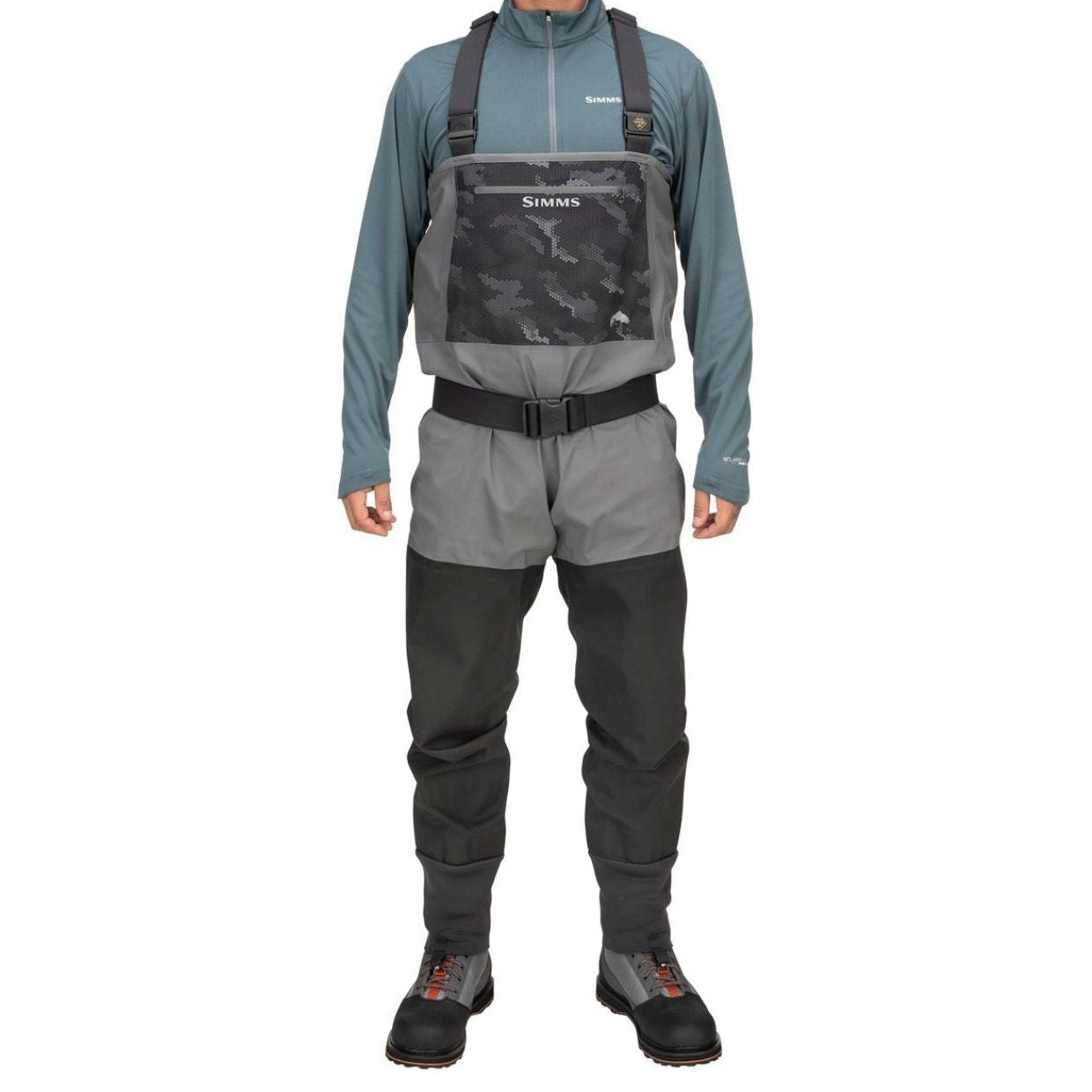 Simms Guide Classic Stockingfoot waders Carbon GORE-TEX