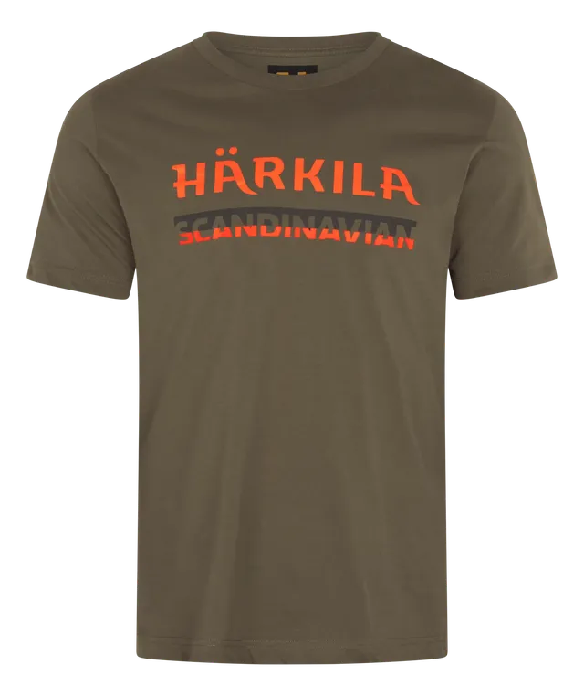 Härkila Scandinavian t-shirt uomo Grape Leaf cotone