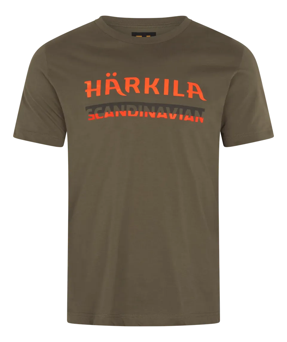 Härkila Scandinavian t-shirt uomo Grape Leaf cotone